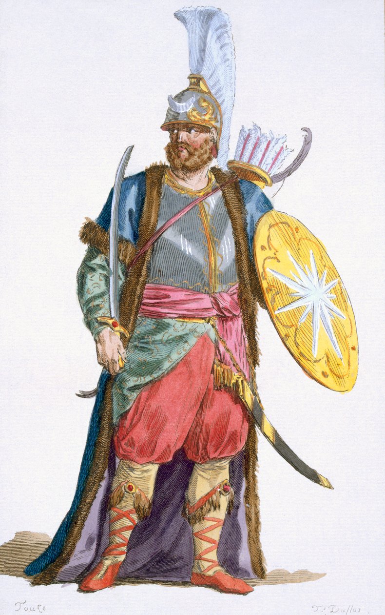 Jefe de los Saphis, 1780 de Pierre Duflos