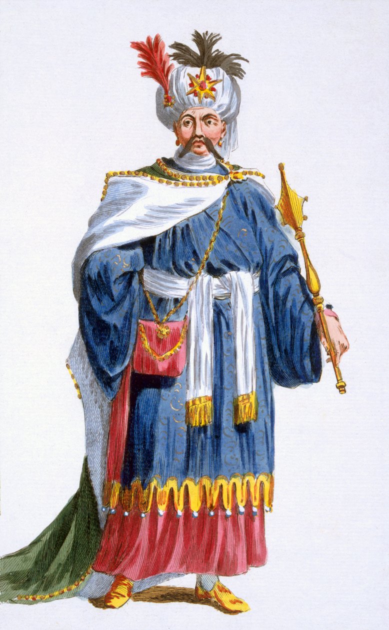 Emperador japonés Kaogun, 1780 de Pierre Duflos