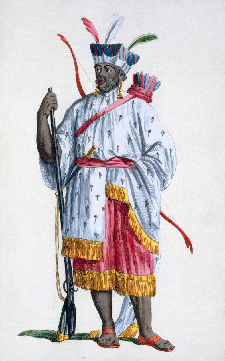 Nyai, gobernante de Bali, 1780 de Pierre Duflos
