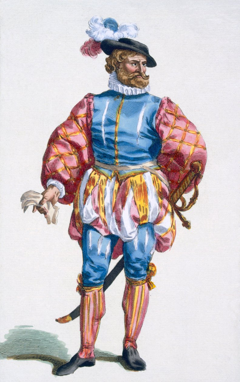 Oficial del ejército suizo, 1780 de Pierre Duflos