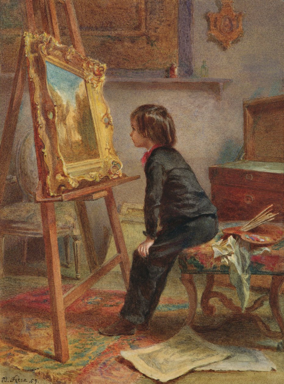 El Joven Conocedor, 1869 de Pierre Edouard Frere