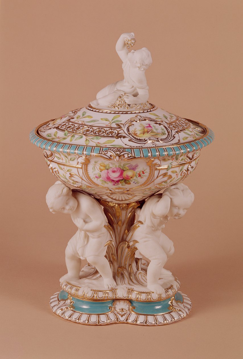 Jarrón Minton, c.1854 de Pierre Emile Jeannest