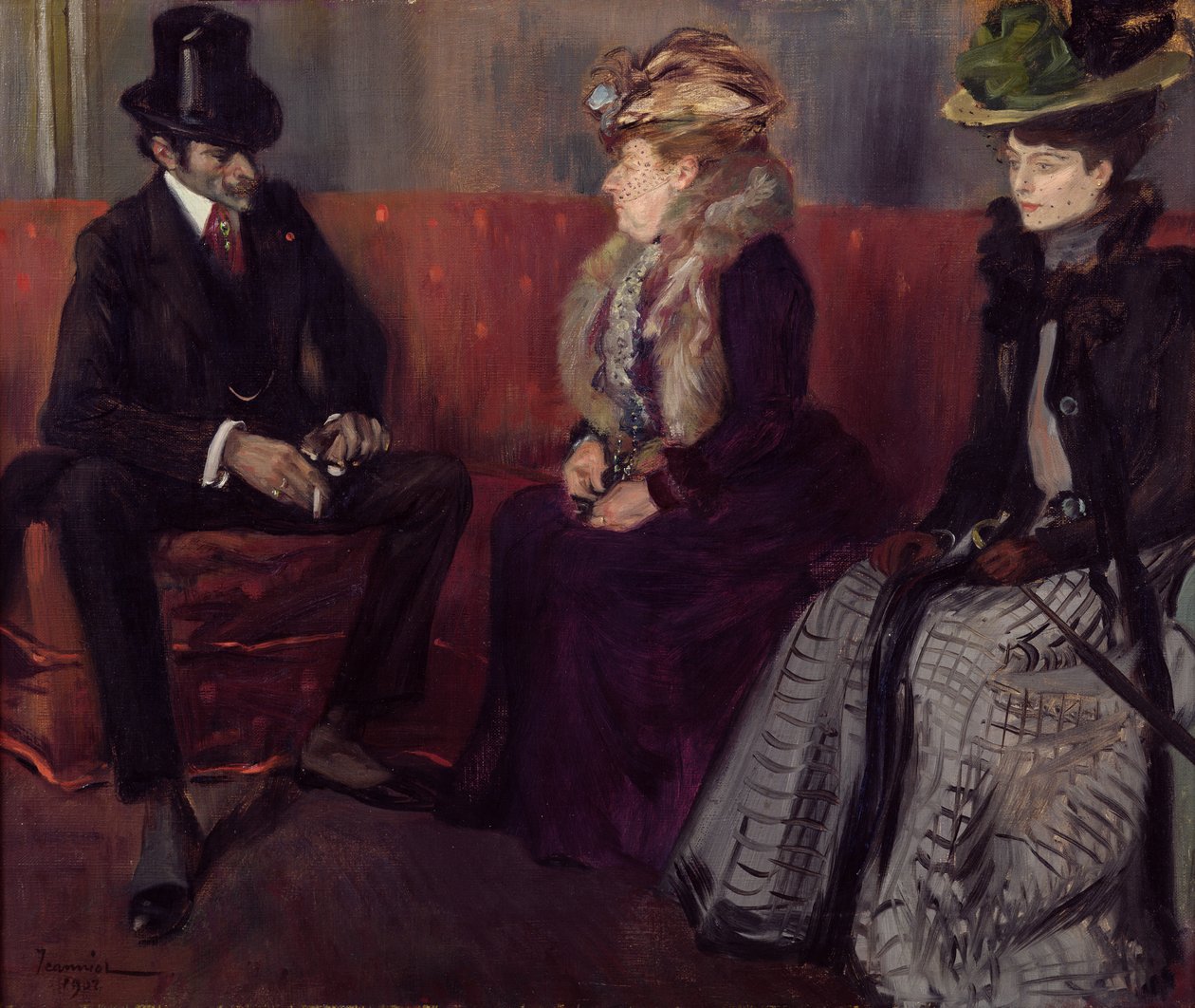La introducción, 1902 de Pierre Georges Jeanniot