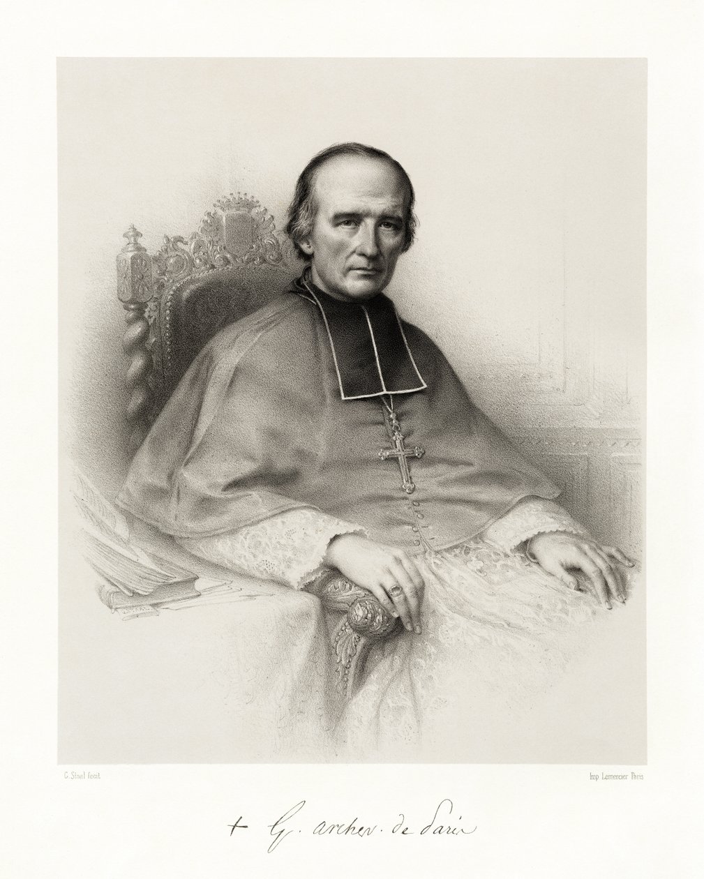 Georges Darboy de Pierre Gustave Eugene Staal