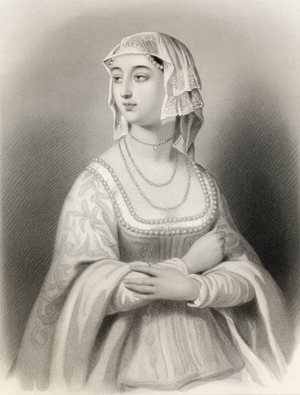 Margarita de Anjou (1429-82) ilustración de 