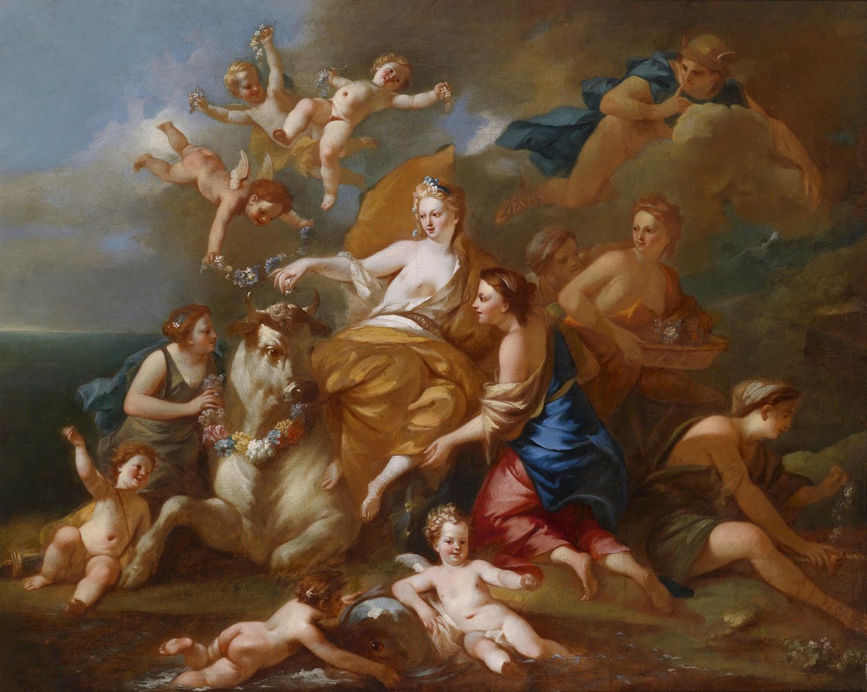 El rapto de Europa de Pierre Jacques Cazes