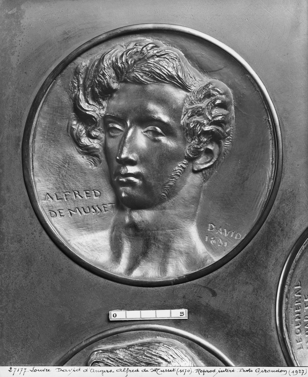 Alfred de Musset, 1831 de Pierre Jean David d