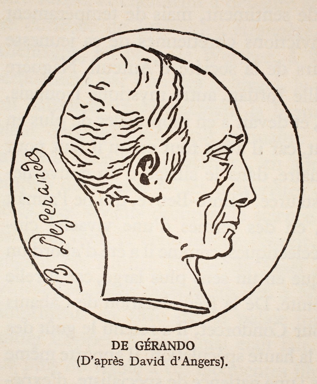 De Gerando de Pierre Jean David d