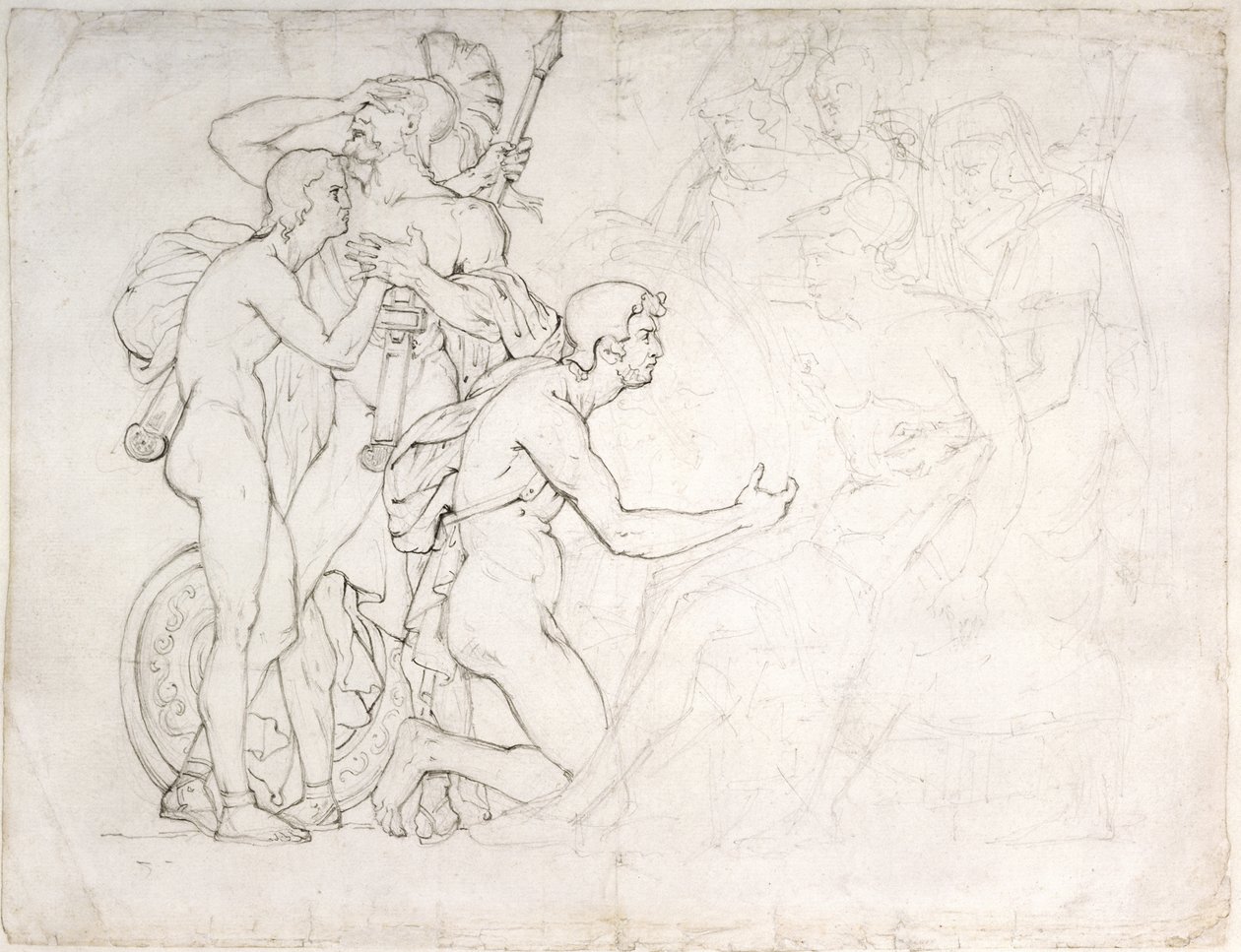 Muerte de Epaminondas, 1811 de Pierre Jean David dAngers