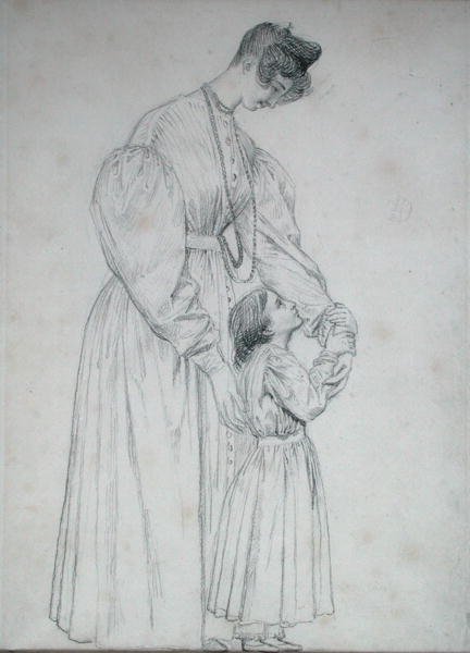 Madame de Gisors y su hija, 1827 de Pierre Jean David dAngers