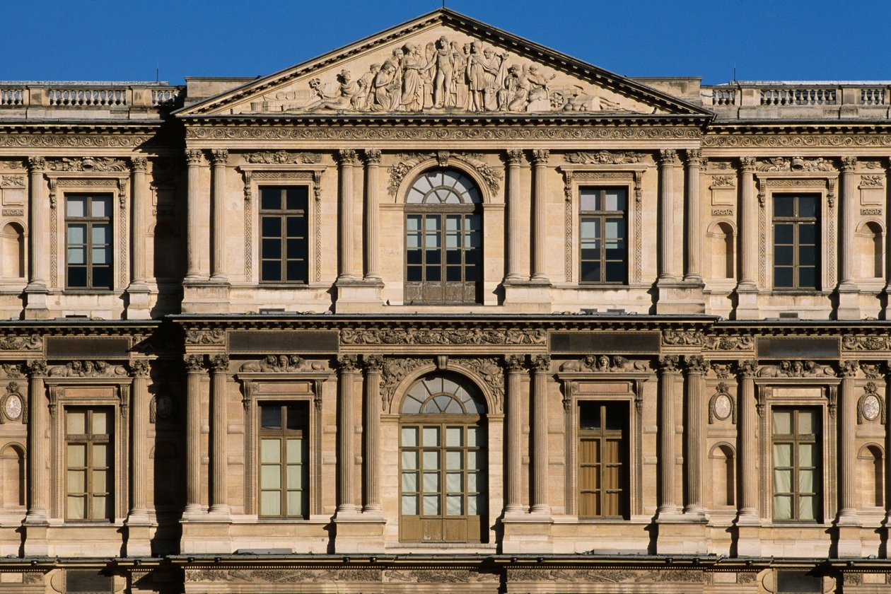 La Cour Carrée, ala norte de Pierre Lescot