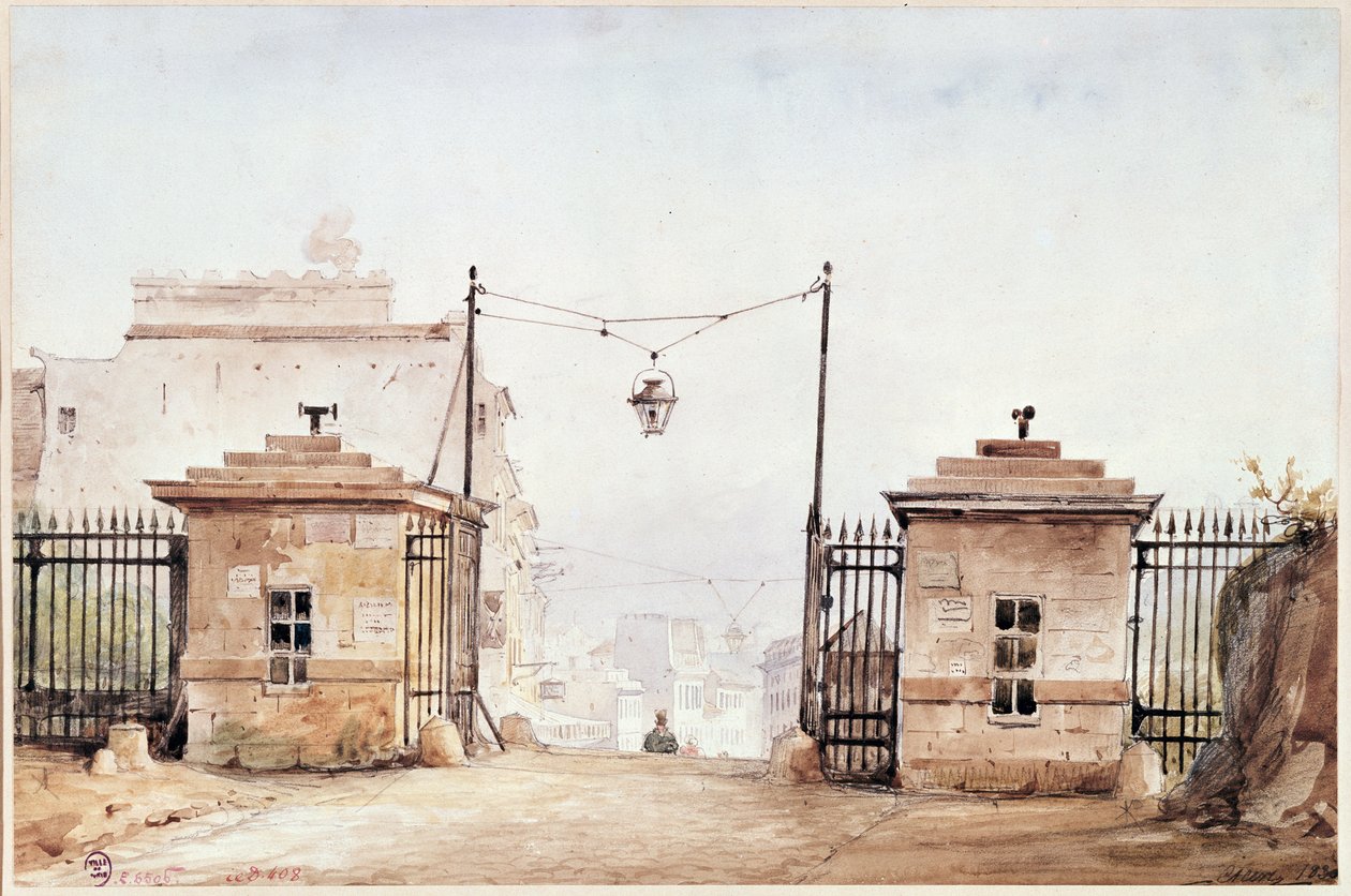 La Barrière de Ménilmontant de Pierre Luc Charles Ciceri