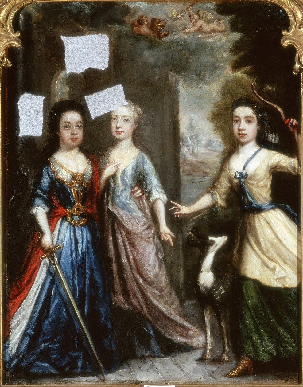 Retrato de Tres Niños de Pierre Mignard