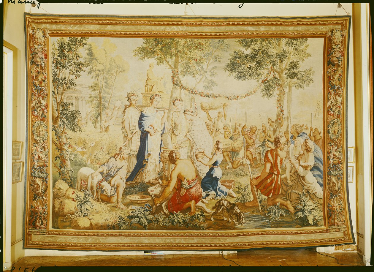 Verano, fábrica de Gobelinos de Pierre Mignard