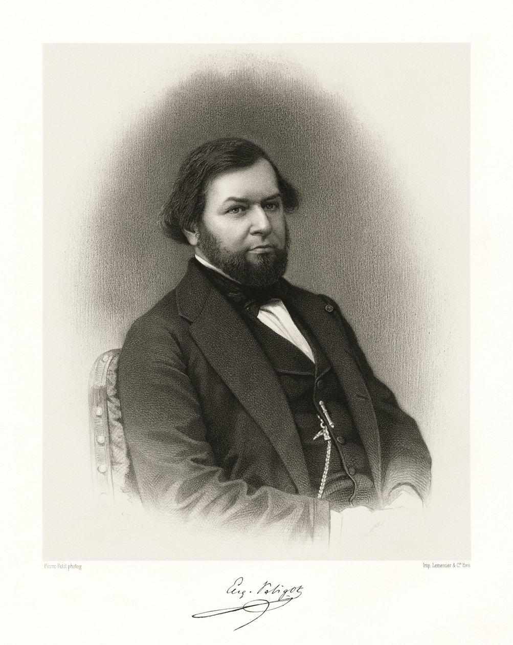 Eugène Melchior Peligot de Pierre Petit