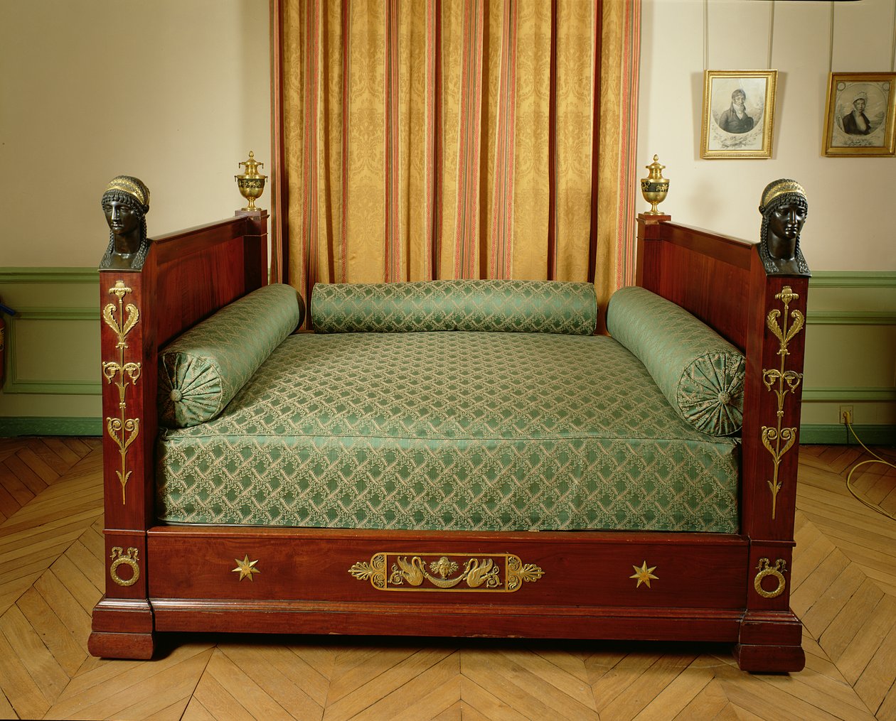Cama de Napoleón del Palacio Imperial en Burdeos, 1804-15 de Pierre Philippe Thomire