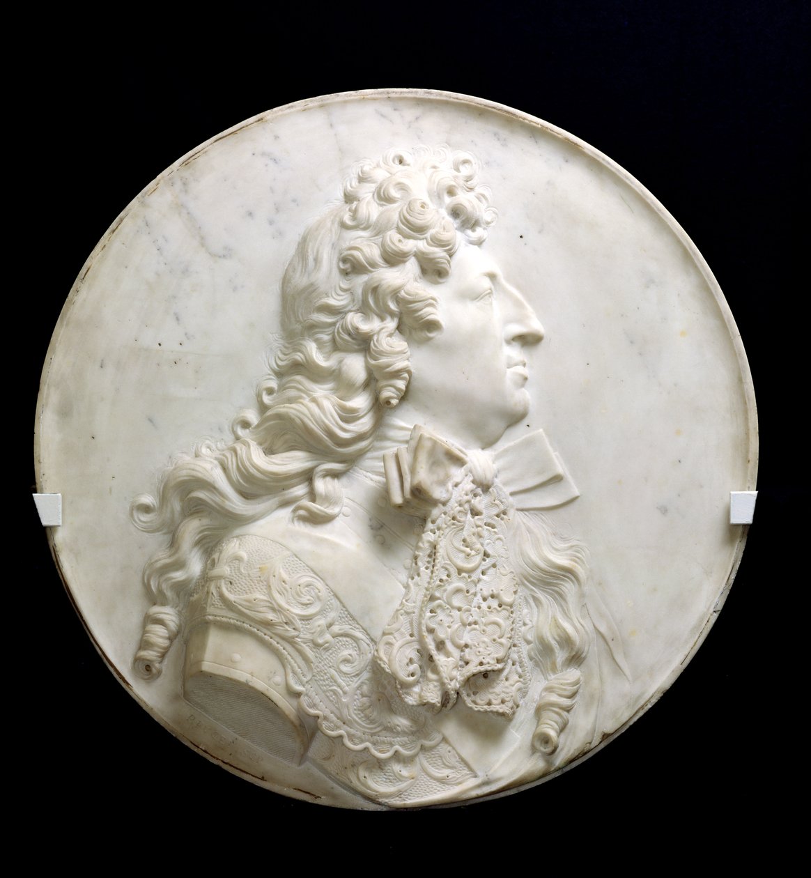 Medallón de retrato de Luis XIV (1638-1715) c.1685 de Pierre Puget