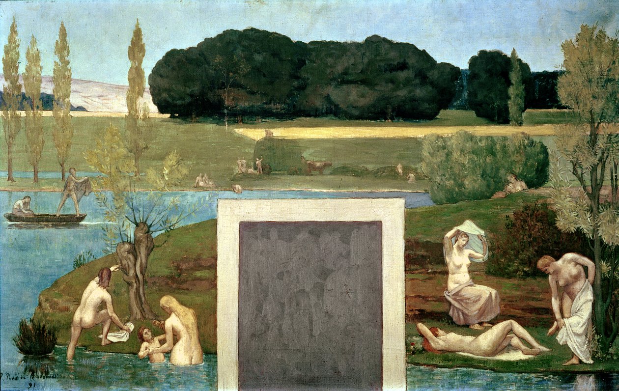 Verano de Pierre Puvis de Chavannes