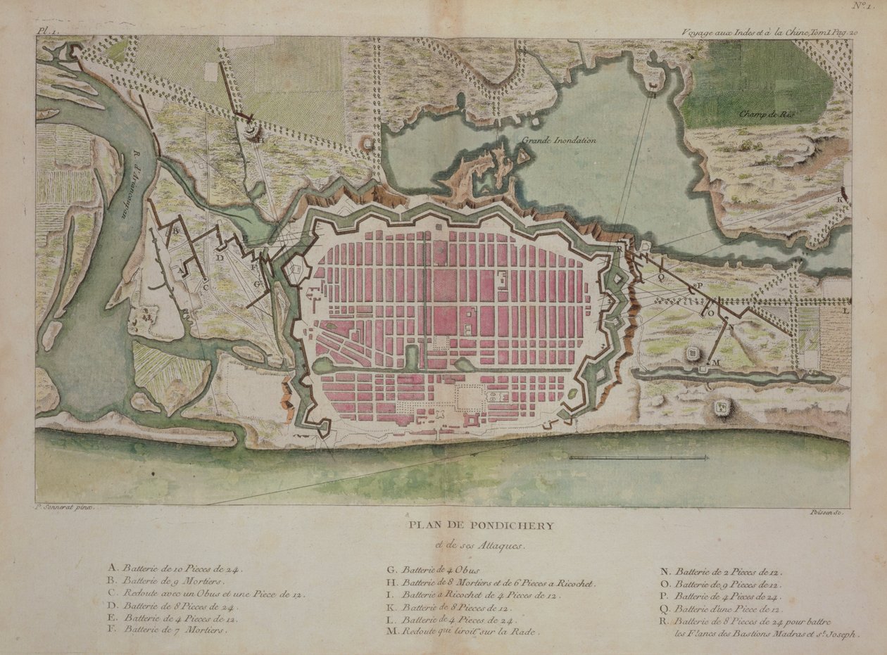 Plano de Pondicherry, de 