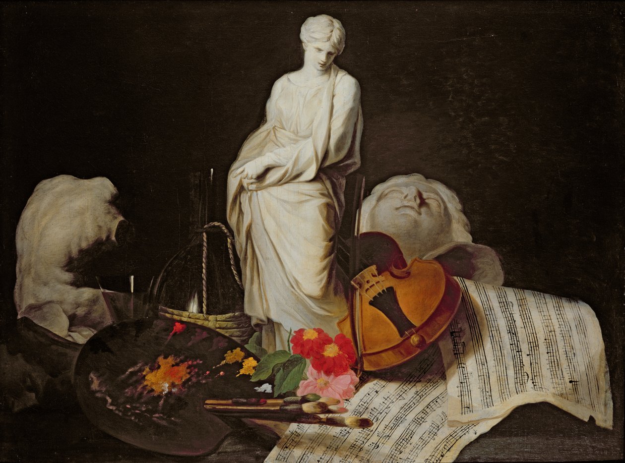 Los atributos de las artes de Pierre Subleyras