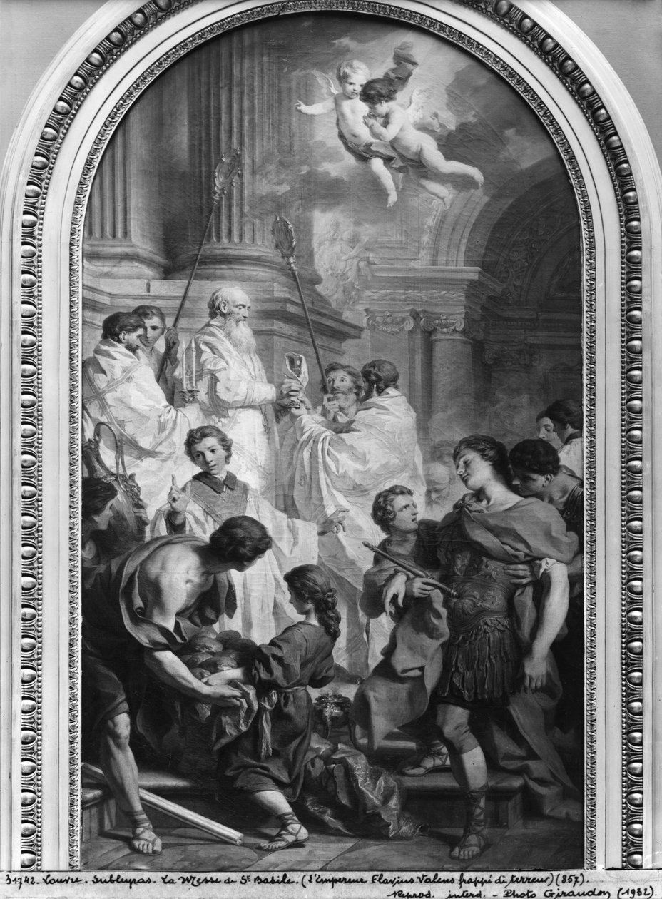 La Misa de San Basilio, antes de 1747 de Pierre Subleyras