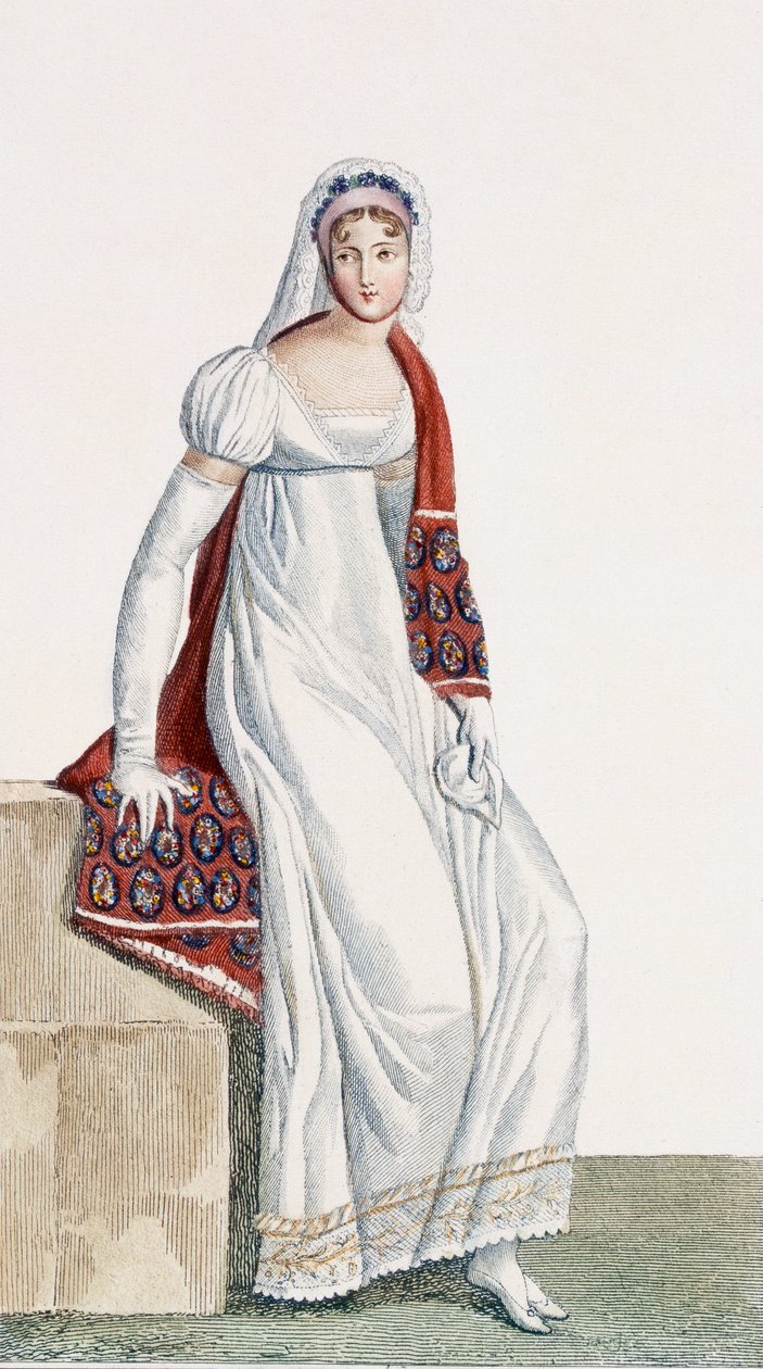 Vestido de día para damas, 1811 de Pierre de La Mesangere