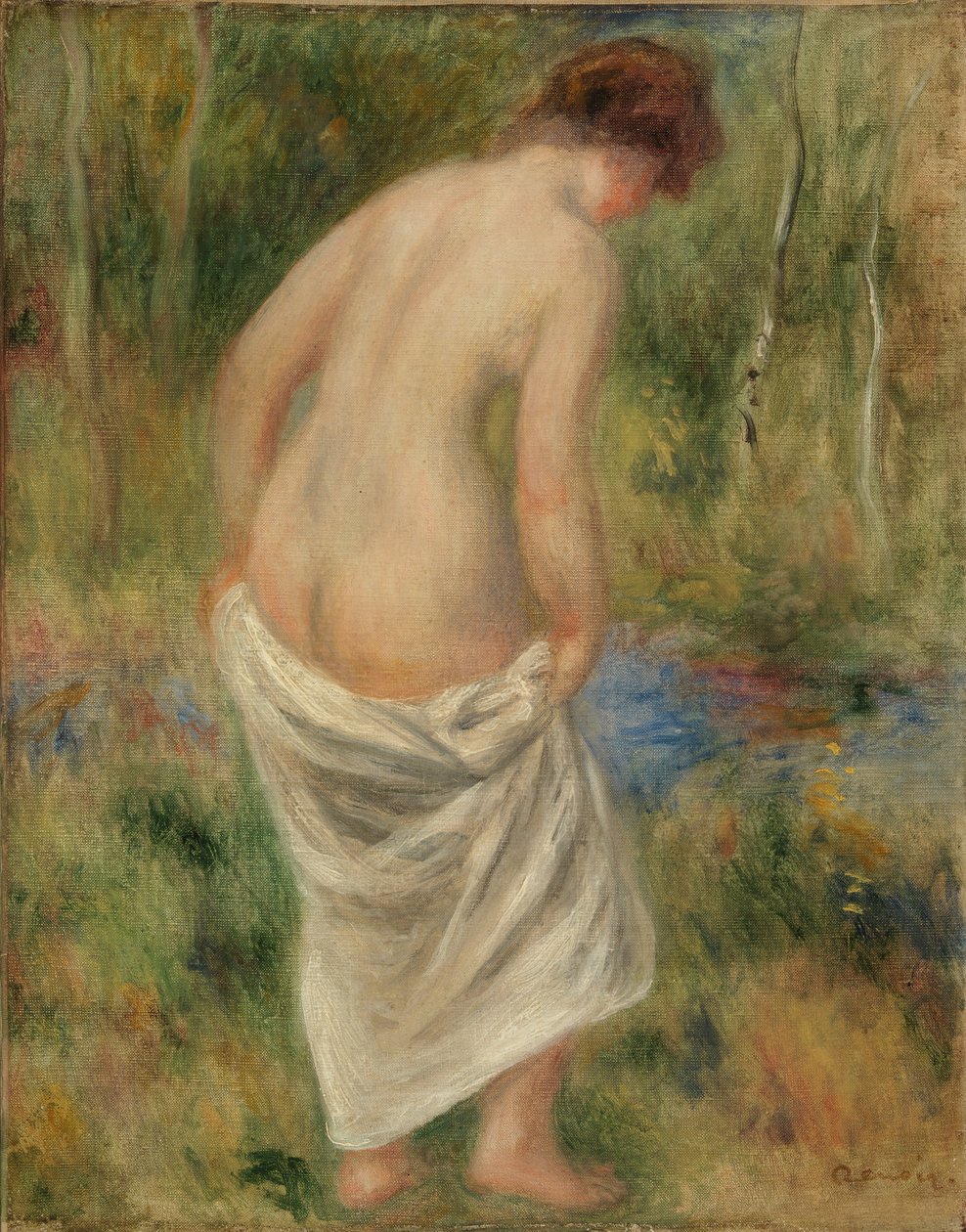 despues del baño de Pierre-Auguste Renoir