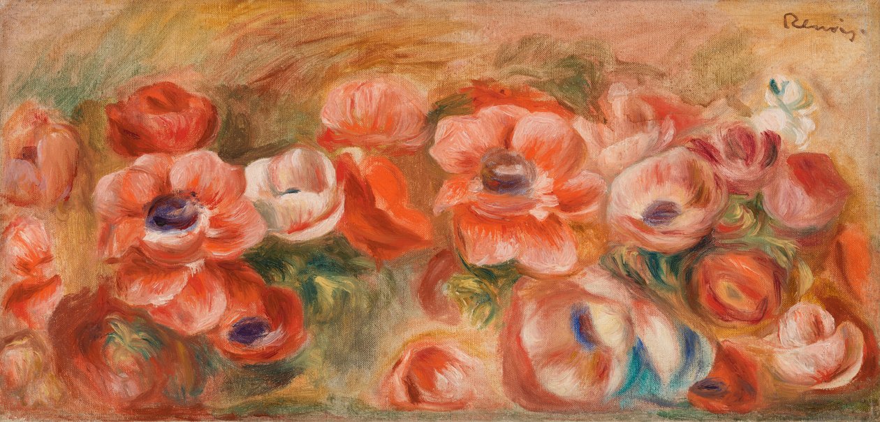 Anémonas (Anémonas) de Pierre-Auguste Renoir