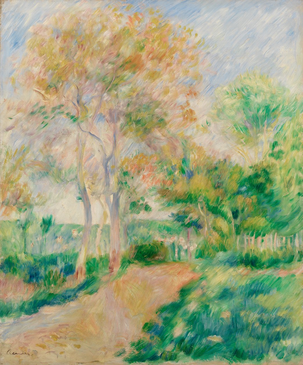 paisaje de otoño de Pierre-Auguste Renoir
