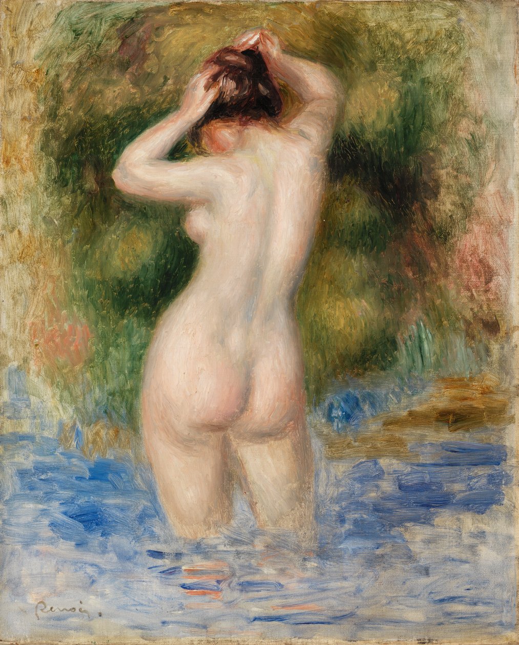 Bañista de Pierre-Auguste Renoir