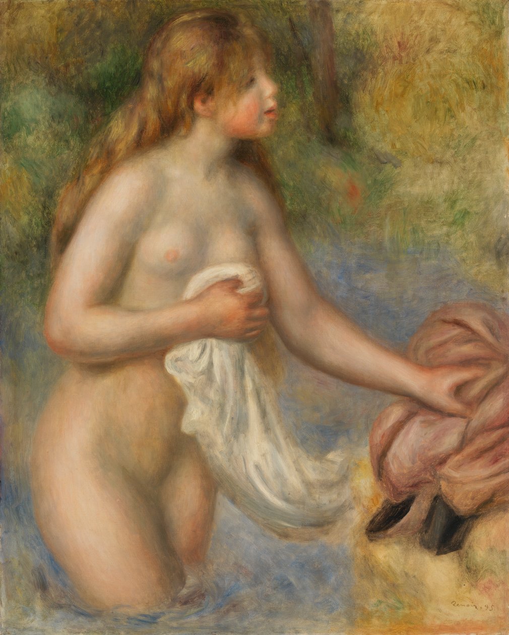 Bañista de Pierre-Auguste Renoir