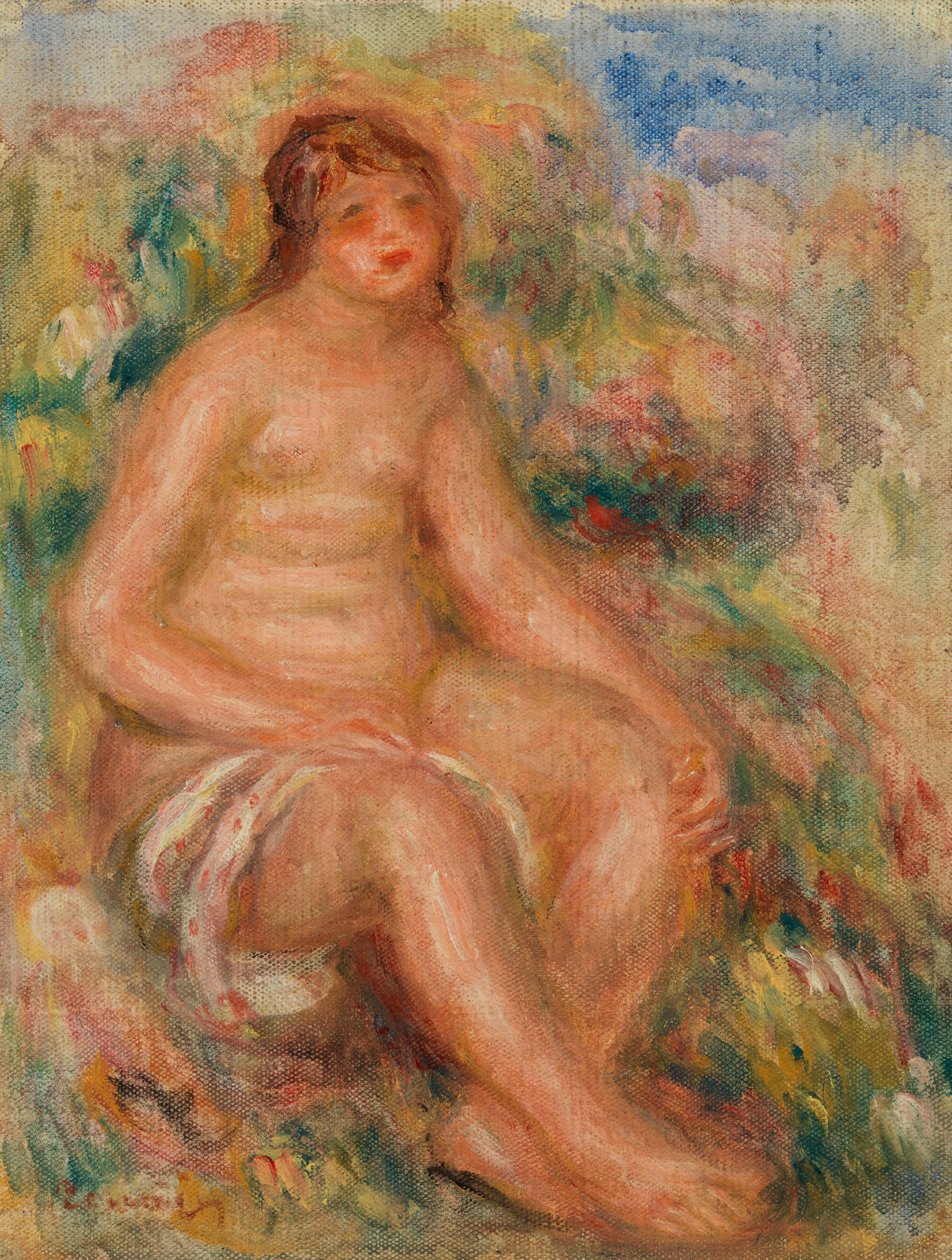 Bañista de Pierre-Auguste Renoir