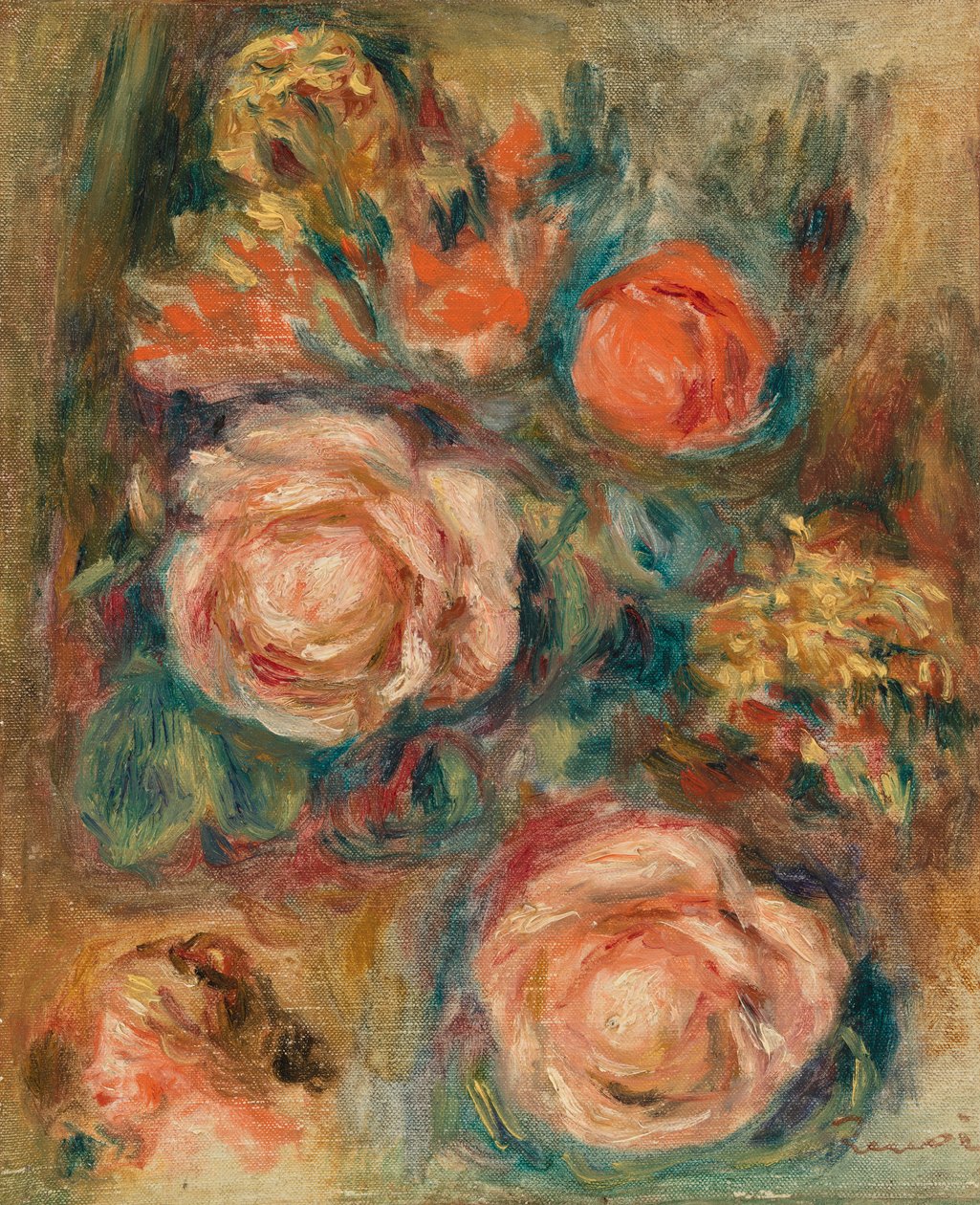 Ramo de rosas (Ramo de rosas) de Pierre-Auguste Renoir