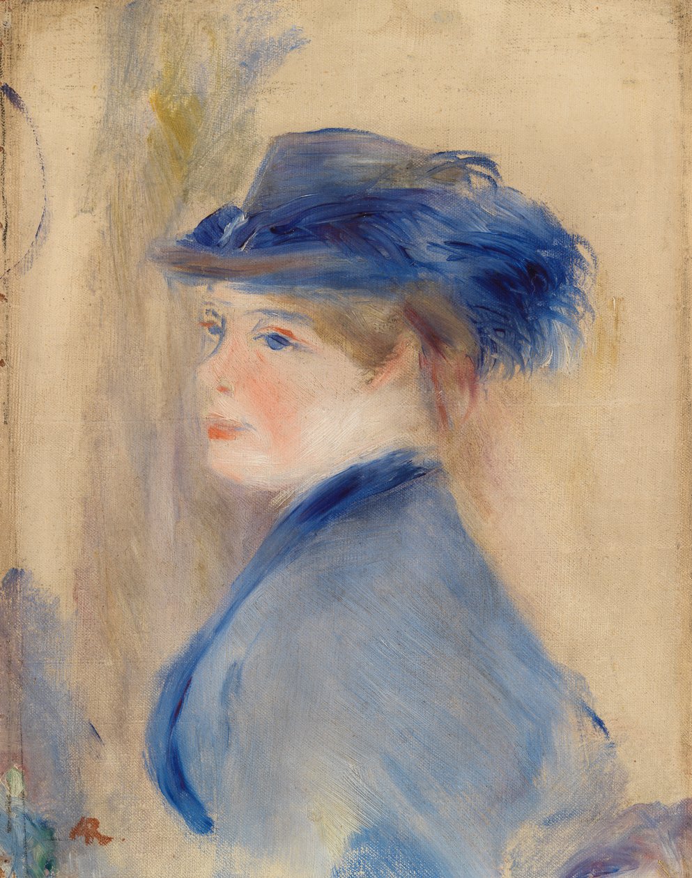 Busto de mujer (Buste de femme) de Pierre-Auguste Renoir
