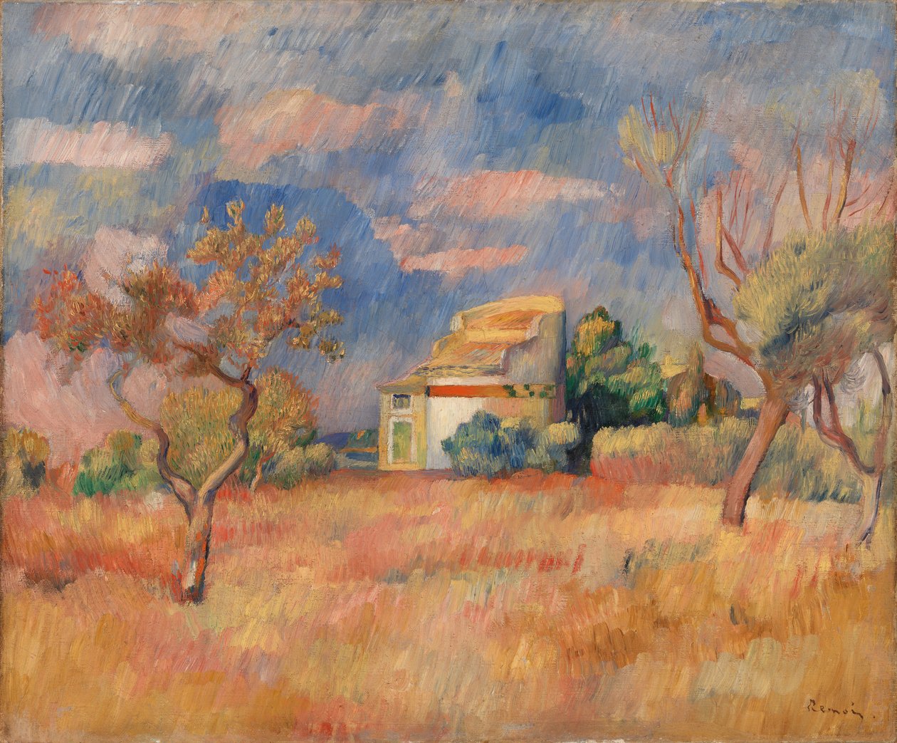 Palomar en Bellevue (Pigeonnier de Bellevue) de Pierre-Auguste Renoir
