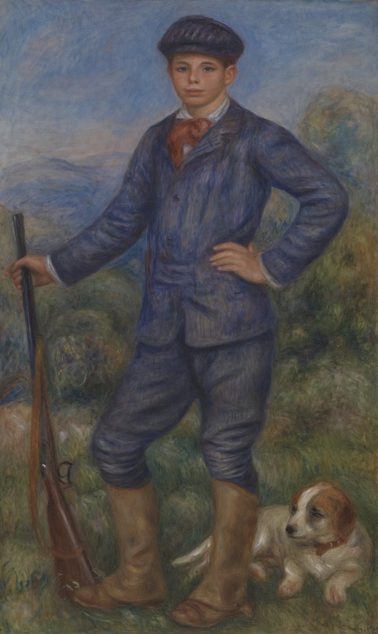 Jean como cazador de Pierre-Auguste Renoir