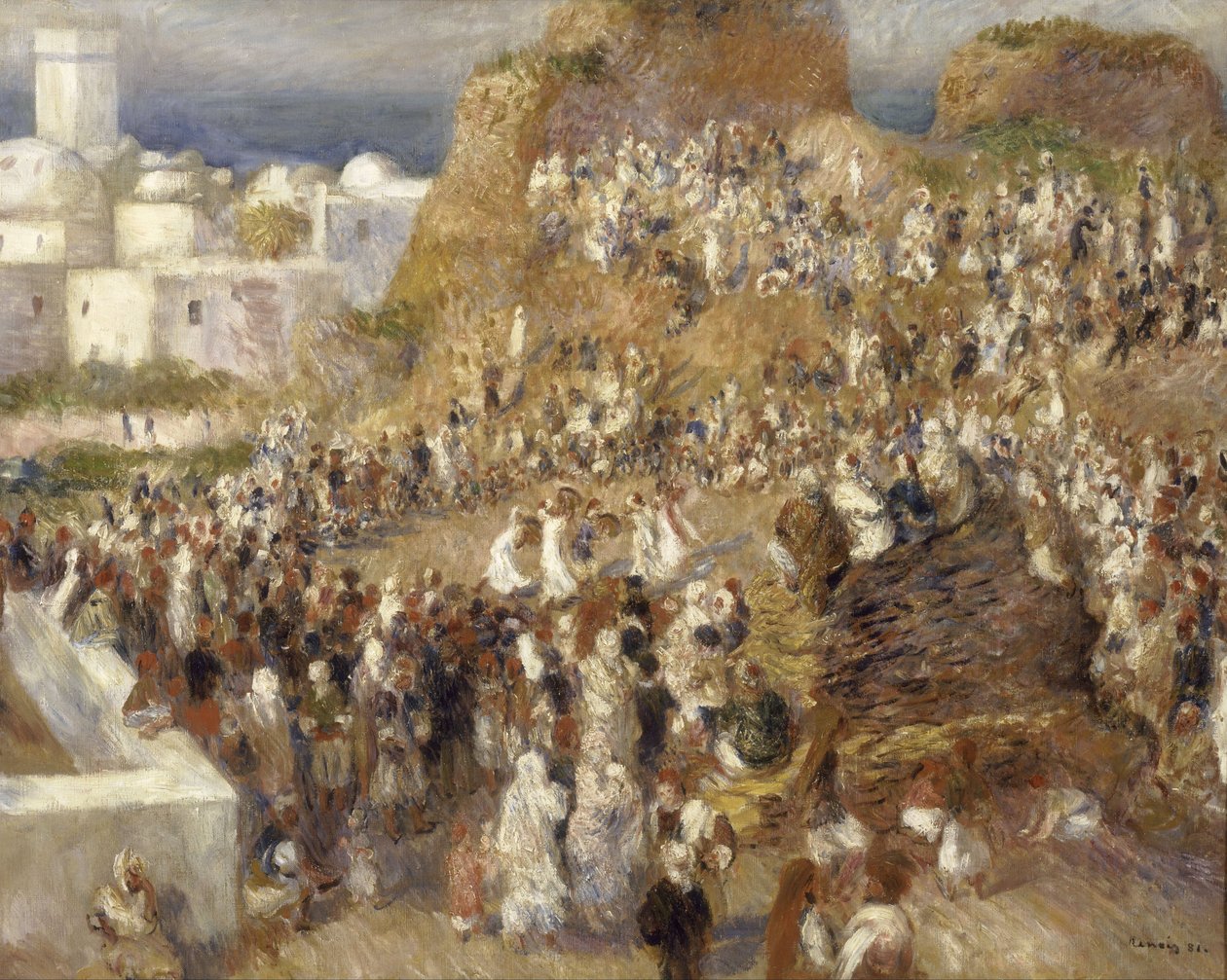 La mezquita de Pierre-Auguste Renoir