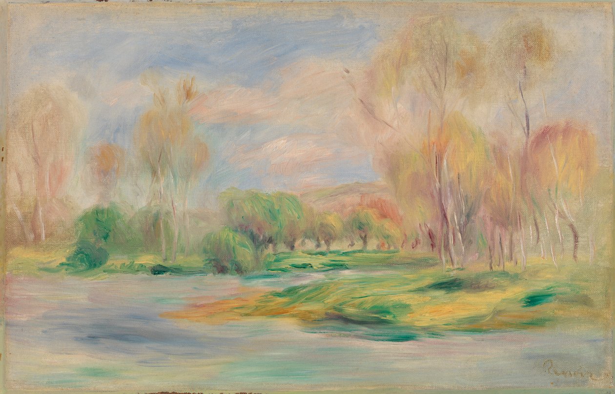 Paisaje de Pierre-Auguste Renoir