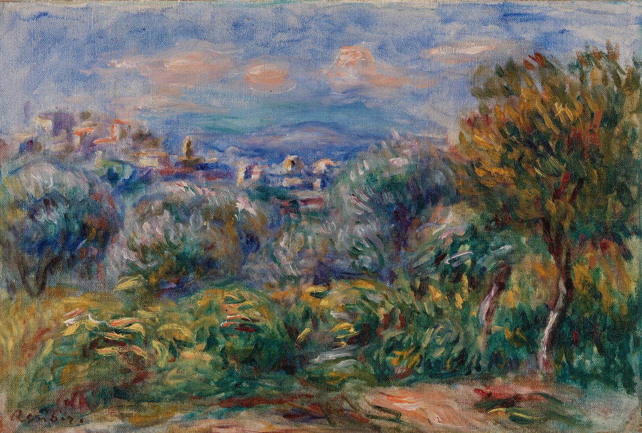 Paisaje de Pierre-Auguste Renoir