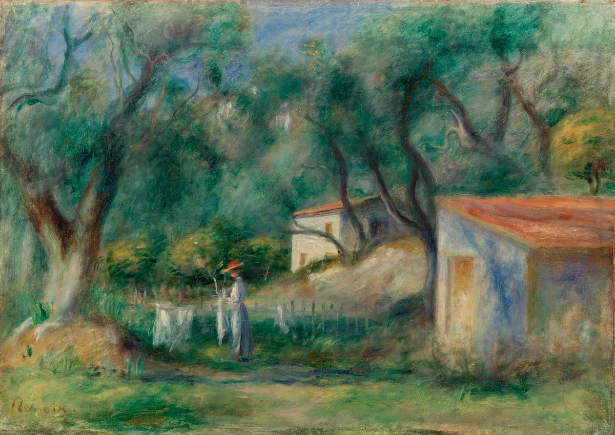 Le Cannet de Pierre-Auguste Renoir