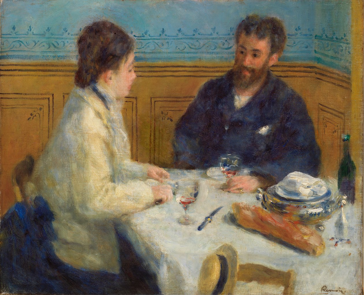 Almuerzo (Almuerzo) de Pierre-Auguste Renoir