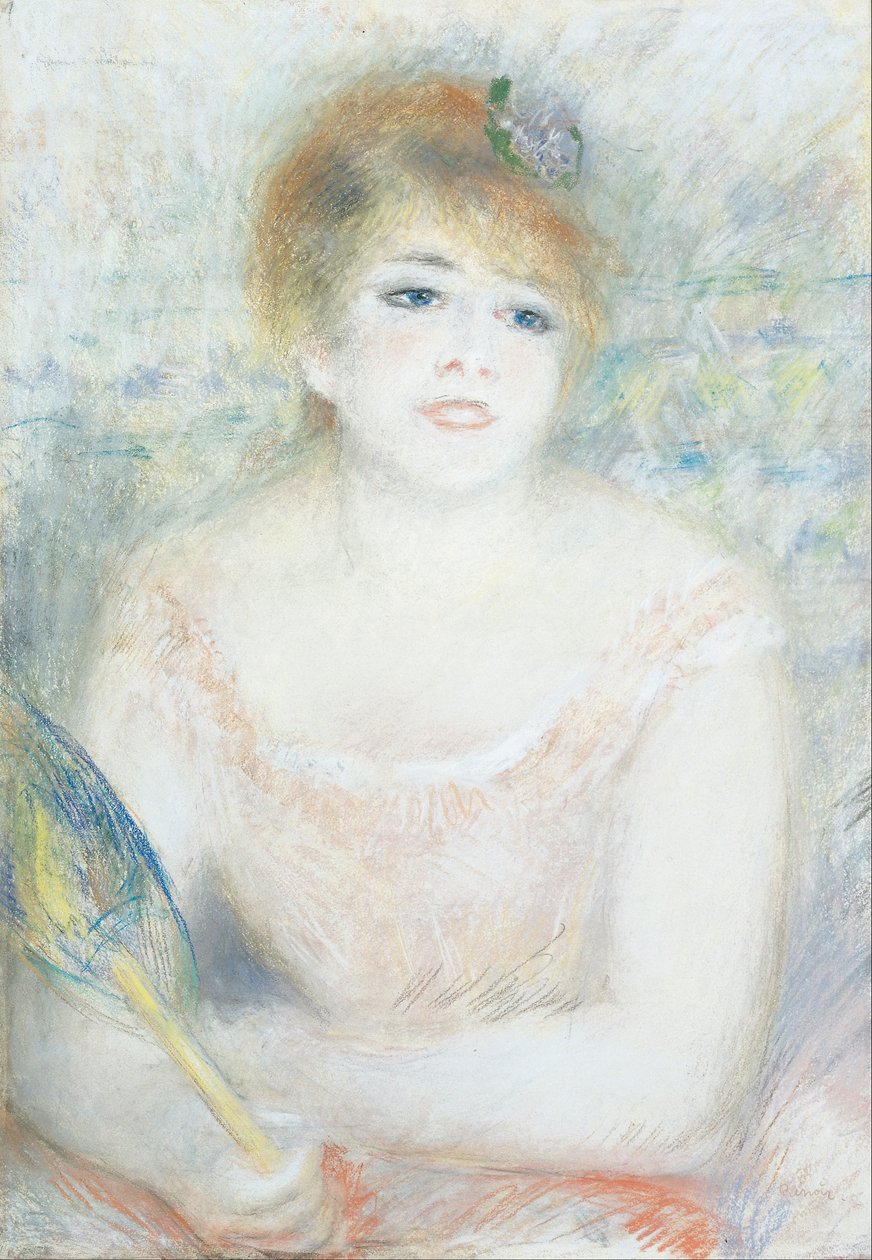 Srta. Jeanne Samary de Pierre-Auguste Renoir