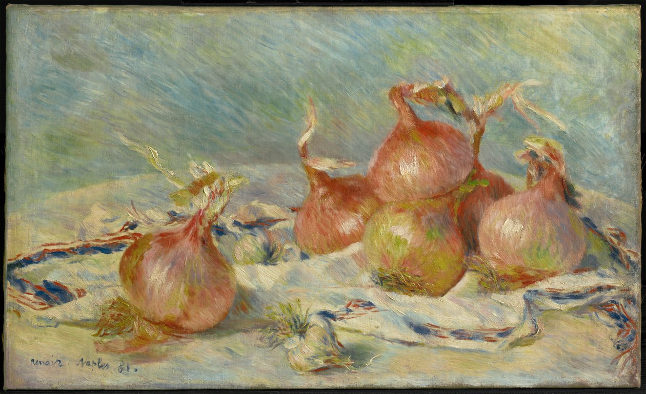 Cebollas de Pierre-Auguste Renoir