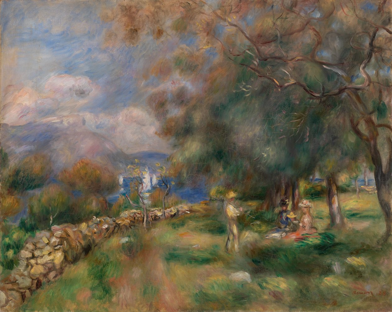 Península de San Juan de Pierre-Auguste Renoir