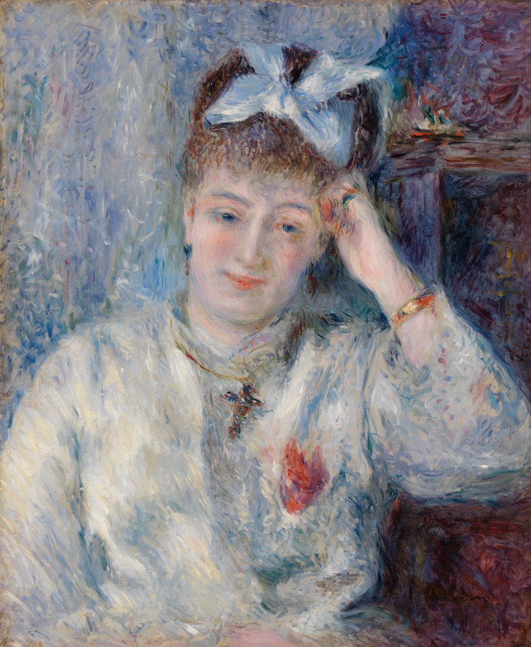 Retrato de Mademoiselle Marie Murer (Retrato de Mademoiselle Marie Murer) de Pierre-Auguste Renoir
