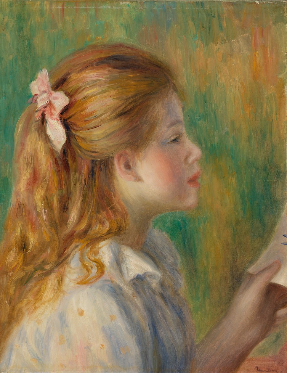 Lectura (La Lecture) de Pierre-Auguste Renoir