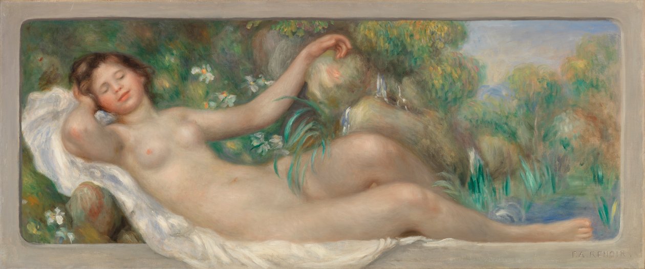 Desnudo reclinado (La Source) de Pierre-Auguste Renoir
