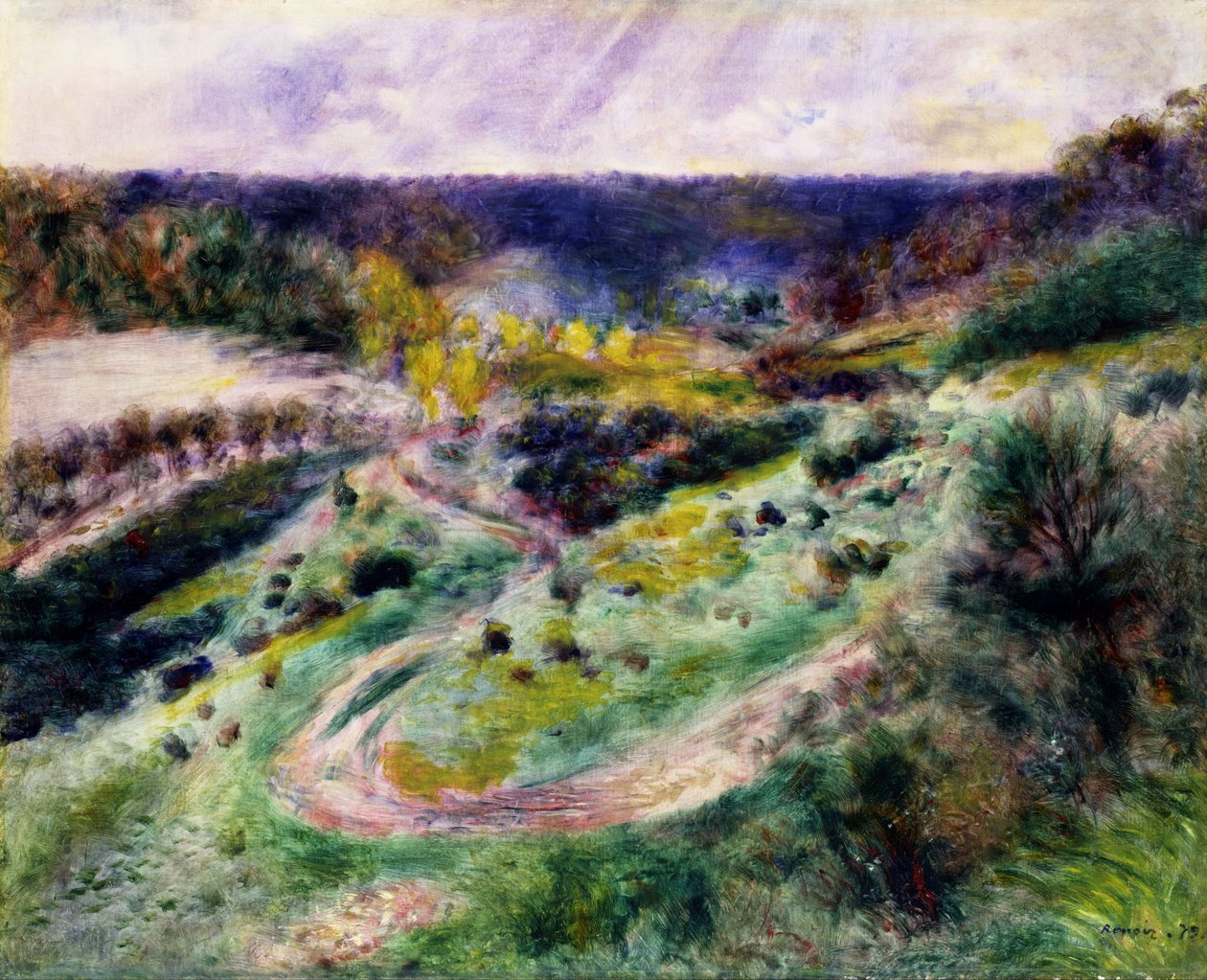 Camino en Wargemont de Pierre-Auguste Renoir