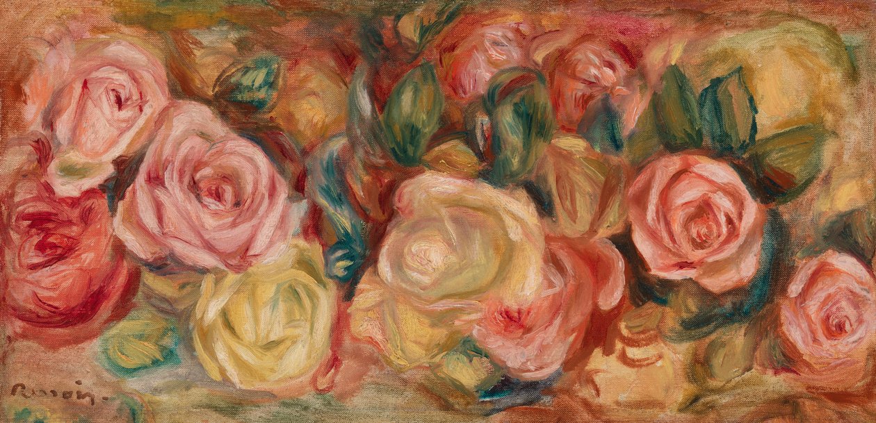 rosas (rosas) de Pierre-Auguste Renoir