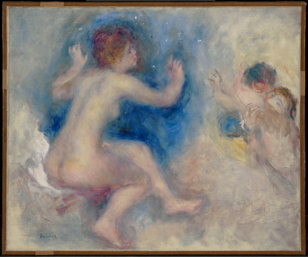 Estudio para «Escena de Tannhäuser de Wagner, tercer acto» de Pierre-Auguste Renoir